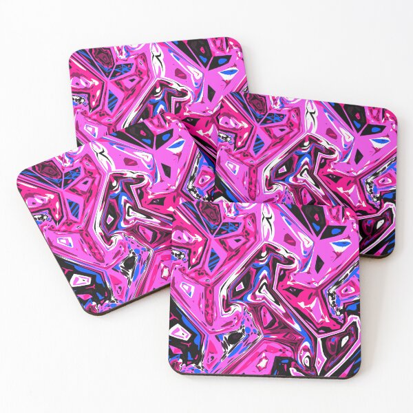 Item preview, Bubblegum Fluoride Abstract  designed and sold by TMSpaintz.