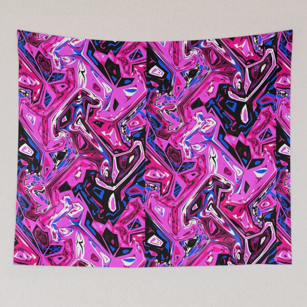 Item preview, Bubblegum Fluoride Abstract  designed and sold by TMSpaintz.