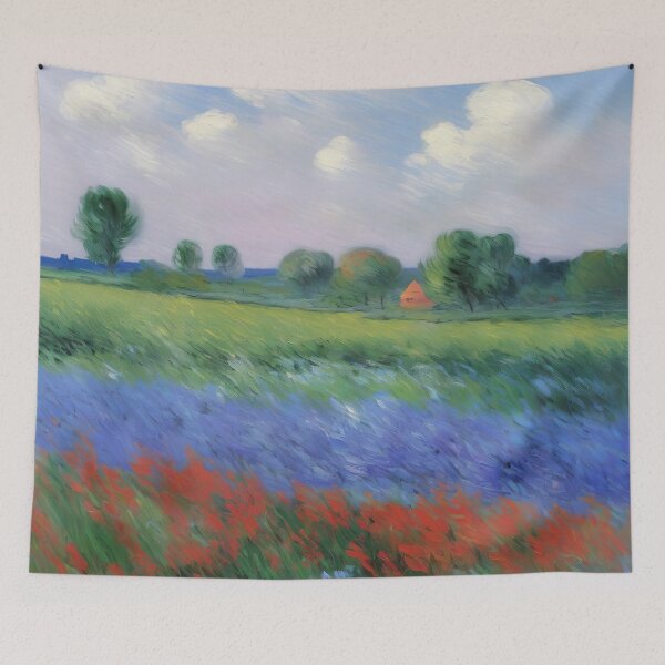 Item preview, Claude Monet landscape painting designed and sold by Tamas Das.