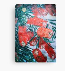 BOTTLE BRUSH FLOWER Canvas Print