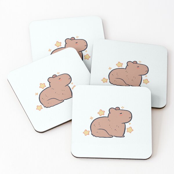 Item preview, Capybara and stars  designed and sold by Artofmayara.
