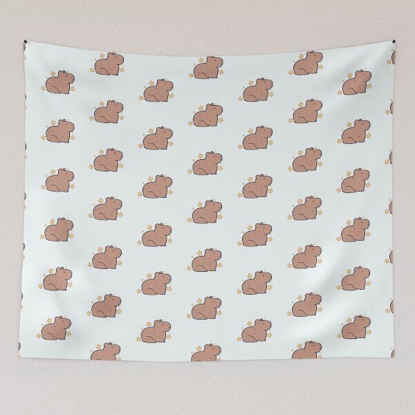 Item preview, Capybara and stars  designed and sold by Artofmayara.