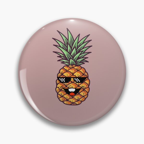 Item preview, Fruit Faces: Mr. Pineapple! designed and sold by hagurijdesign.