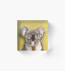 Herr Koala Acrylblock