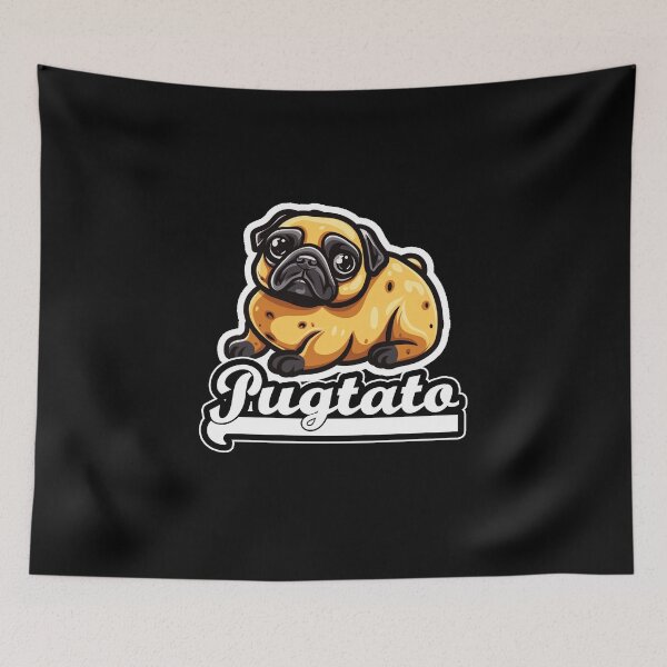 Item preview, Pugtato Pug Potato designed and sold by titanosdesign.
