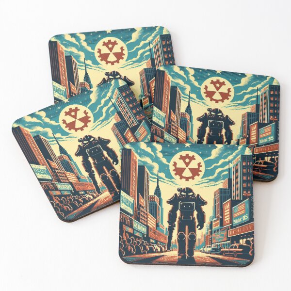 Item preview, Retro Fallout Brotherhood Of Steel Pixel Art designed and sold by Clearo-Carter.
