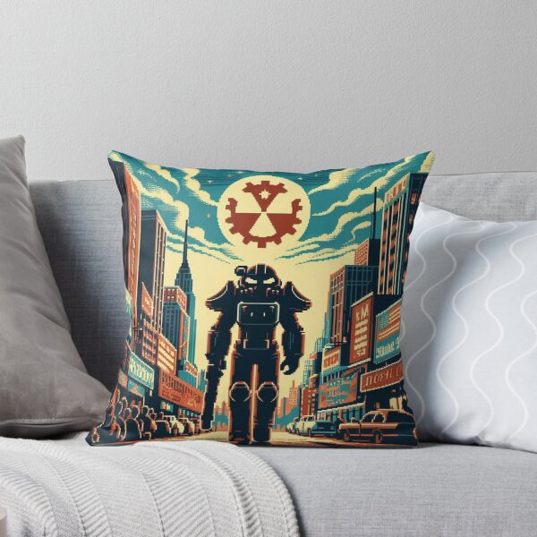 Item preview, Retro Fallout Brotherhood Of Steel Pixel Art designed and sold by Clearo-Carter.
