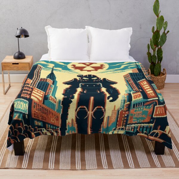 Item preview, Retro Fallout Hermandad De Acero Pixel Art designed and sold by Clearo-Carter.