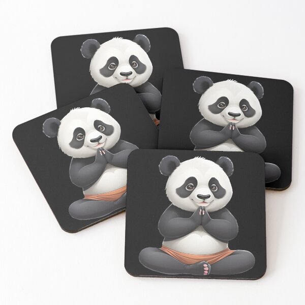 Item preview, Panda Bear Meditating designed and sold by Chibloom.