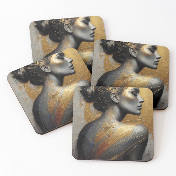 Item preview, Portrait in Goldleaf designed and sold by Vibranta Studio.
