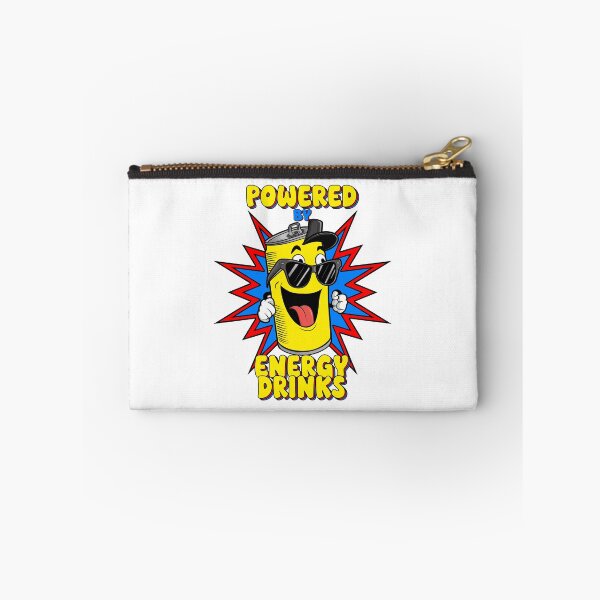 Item preview, Powered By Energy Drinks, Celsius Drink, Cartoon, Funny designed and sold by Porcupine Tees ⭐⭐⭐⭐⭐.
