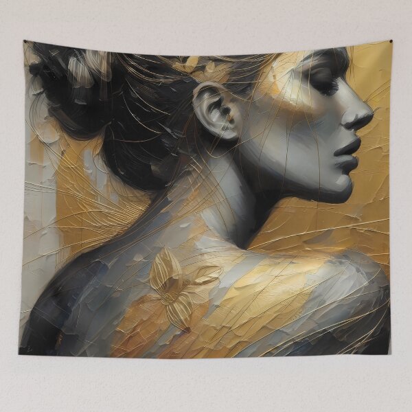 Item preview, Portrait in Goldleaf designed and sold by Vibranta Studio.