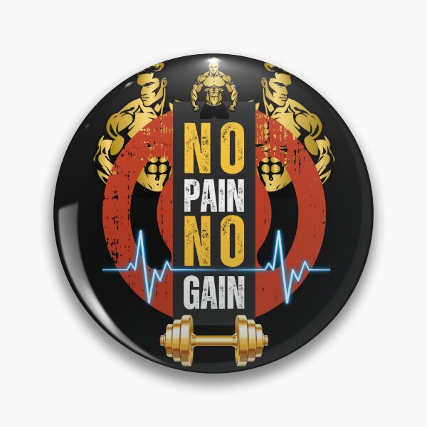 Item preview, NO PAIN NO GAIN designed and sold by ZibaCentralShop.