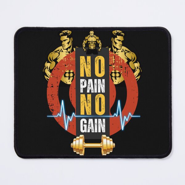 Item preview, NO PAIN NO GAIN designed and sold by ZibaCentralShop.