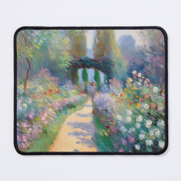 Item preview, Inspired By Claude Monet garden path at giverny designed and sold by Tamas Das.