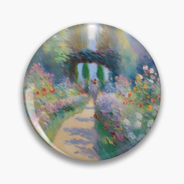 Item preview, Inspired By Claude Monet garden path at giverny designed and sold by Tamas Das.