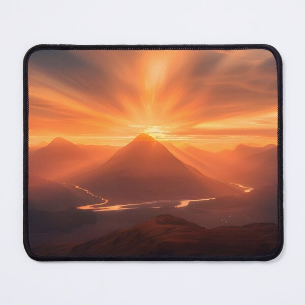 Item preview, Radiant Dawn Over Peaks designed and sold by AI-Only Creations.