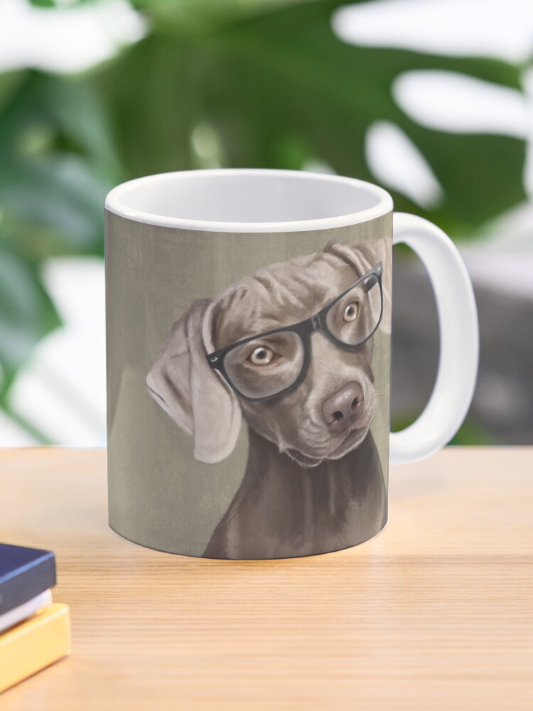 weimaraner mug