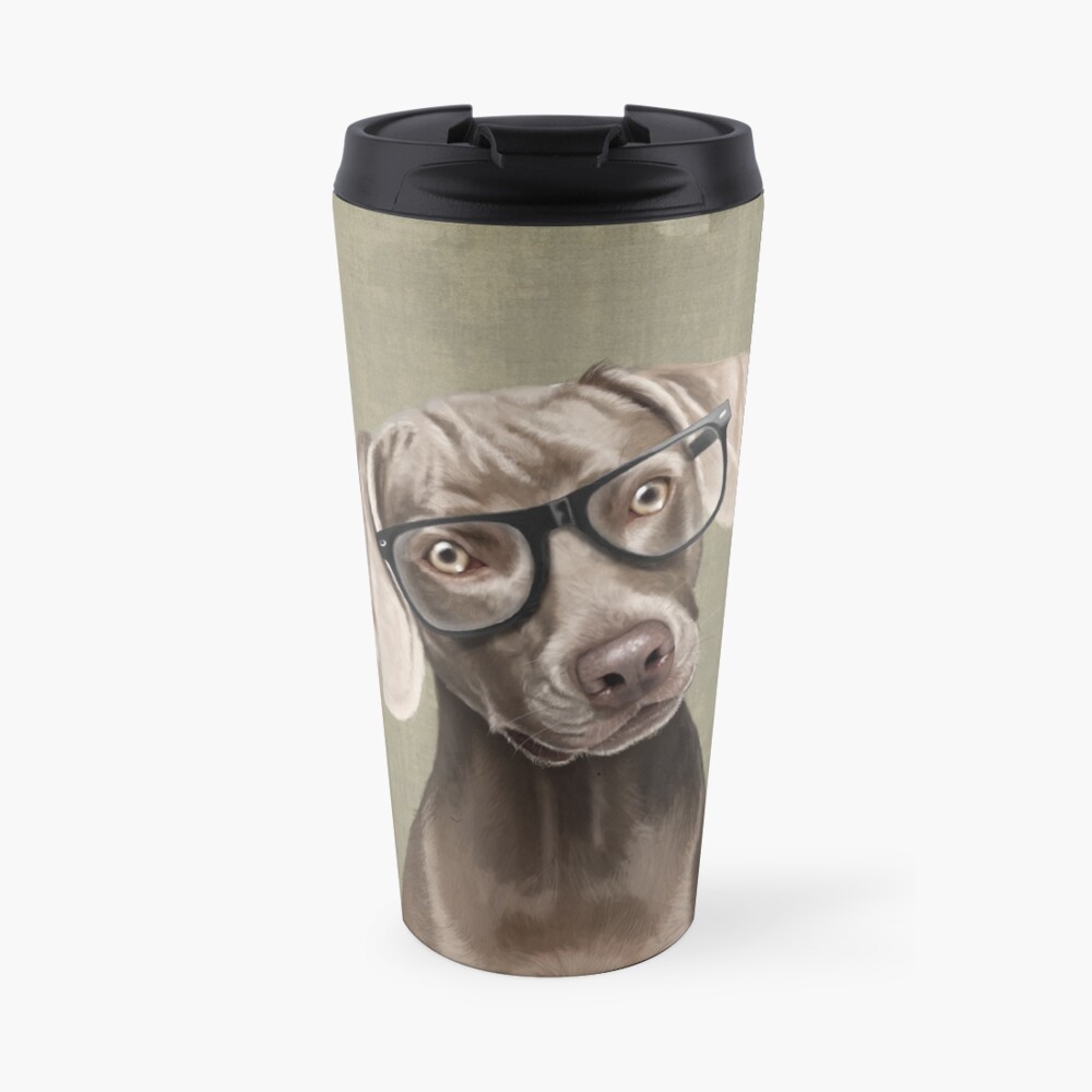 Mr Weimaraner Travel Mug