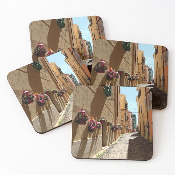 Item preview, Flowered alley in Alghero designed and sold by annalisa56.