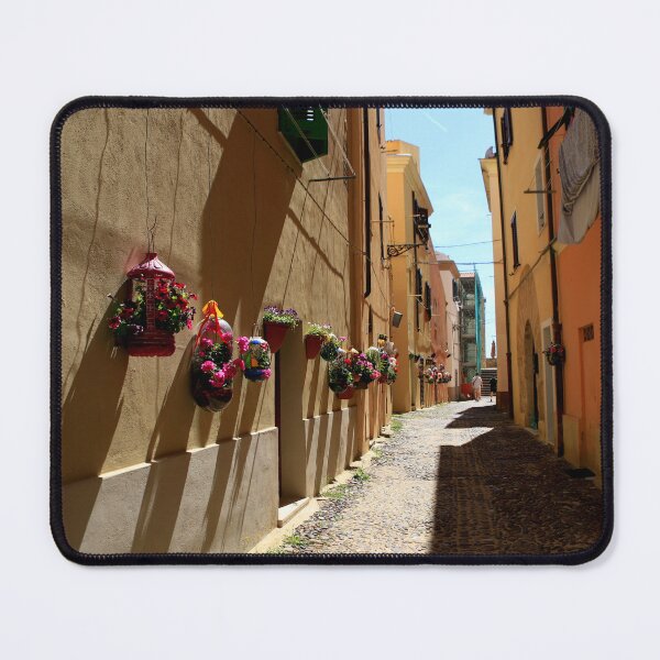 Item preview, Flowered alley in Alghero designed and sold by annalisa56.