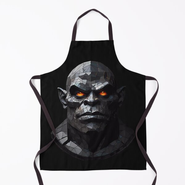Item preview, Orc Portrait with orange eyes. designed and sold by FocusedArt.