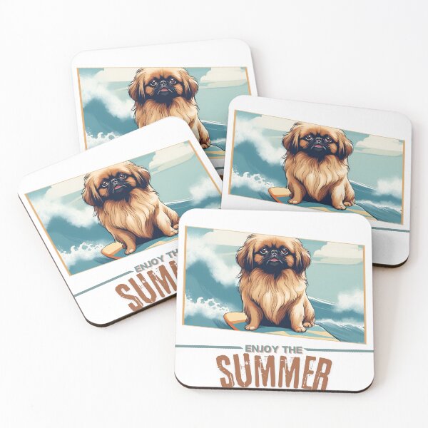 Item preview, Pekingese Funny Vacation Summer Holidays pekingese dog  Enjoy the Summer  designed and sold by GoodyPaws.