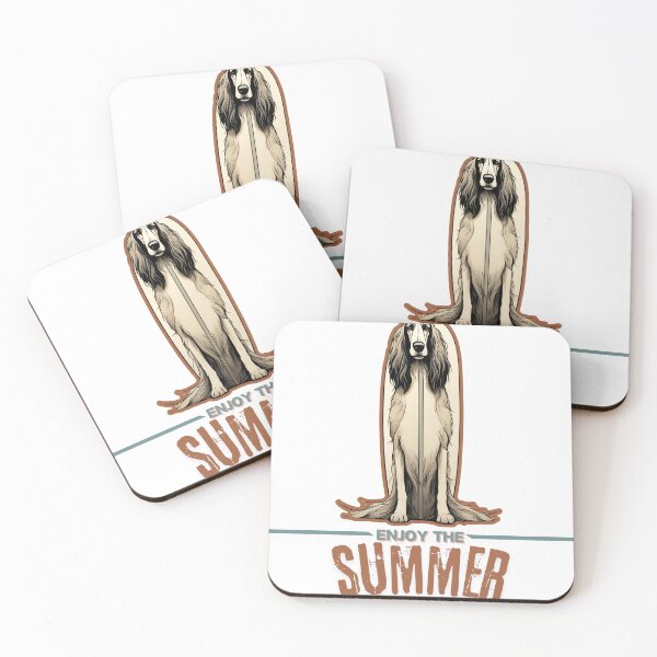 Item preview, Afghan Hound Funny Vacation Summer Holidays afghan hound dog  Enjoy the Summer  designed and sold by GoodyPaws.