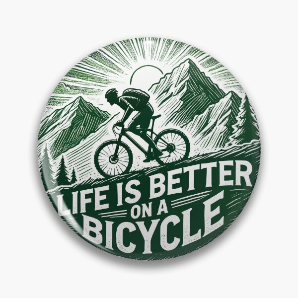 Item preview, Life is Better on a Bicycle: Outdoor Spirit designed and sold by ArtfulHunter.