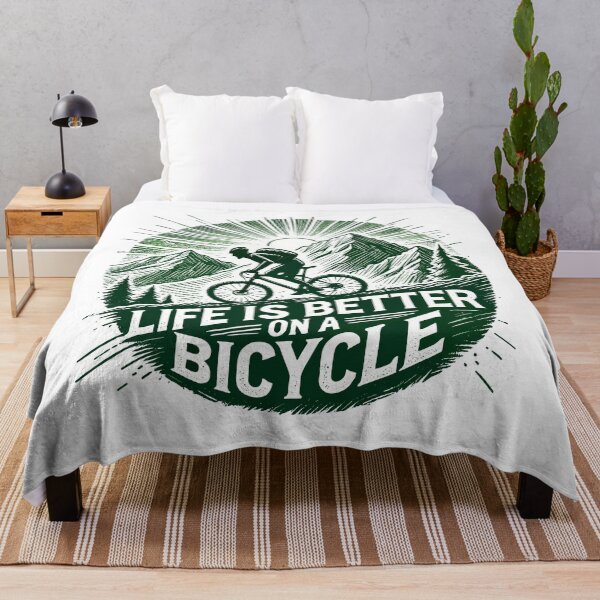 Item preview, Life is Better on a Bicycle: Outdoor Spirit designed and sold by ArtfulHunter.