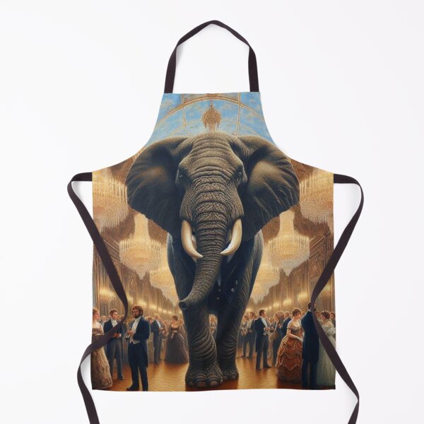 Item preview, a renaissance painting of an elephant in a tuxedo designed and sold by MatthEwCasleE.