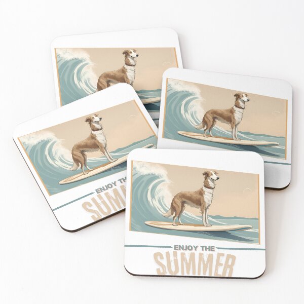 Item preview, Borzoi Funny Vacation Summer Holidays borzoi dog  Enjoy the Summer  designed and sold by GoodyPaws.