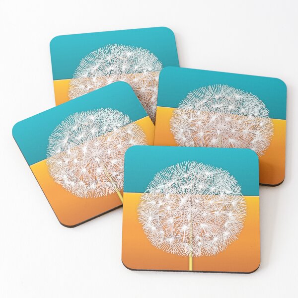 Item preview, Semi-abstract digital illustration of a dandelion seedhead designed and sold by Foundry88.