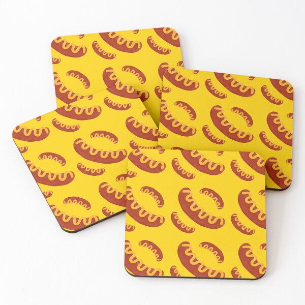 Item preview, cute sausage pattern designed and sold by Artchara..