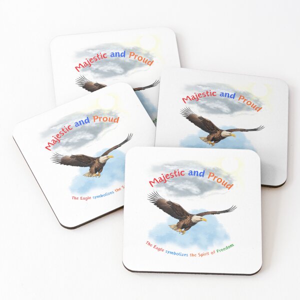 Item preview, Majestic and Proud The Eagle symbolizes the Spirit of Freedom designed and sold by Zha-Zha Designs.