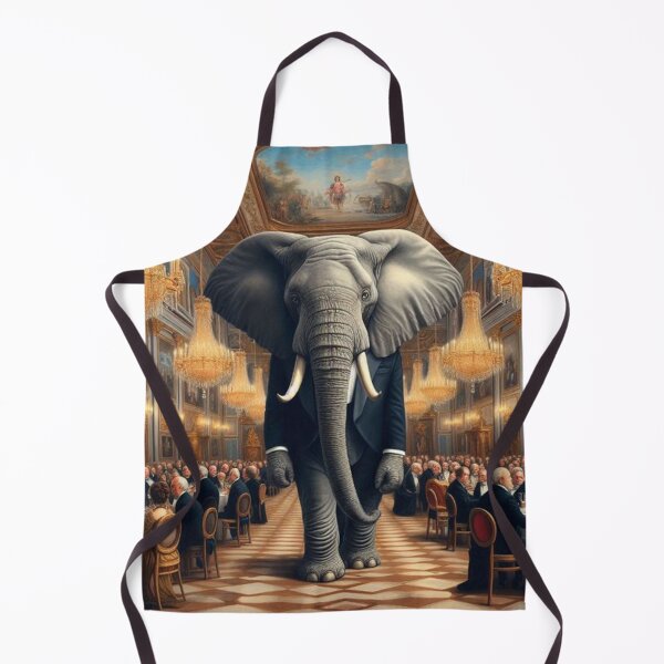 Item preview, painting of an elephant in a tuxedo cute designed and sold by MatthEwCasleE.