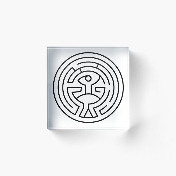 labyrinthe westworld Bloc acrylique