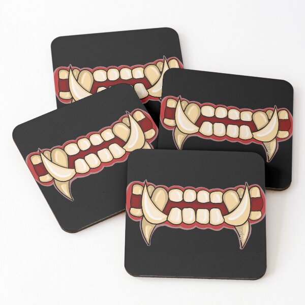 Item preview, big vampire teeth designed and sold by Themys24.