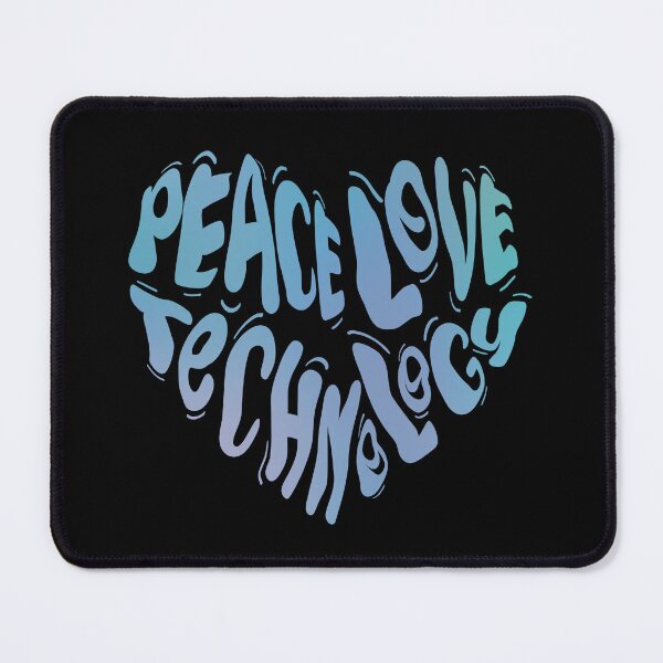 Item preview, Peace love technology  designed and sold by artsomenautte.