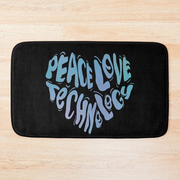 Item preview, Peace love technology  designed and sold by artsomenautte.