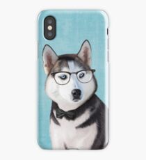 Mr Siberian Husky iPhone Case