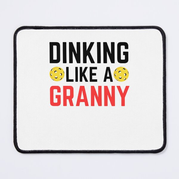 Item preview, Funny Pickleball Granny Dinking Like a Granny for Pickleball Lovers designed and sold by BunBuntheDog-.