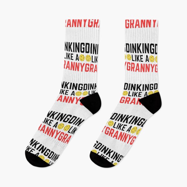 Item preview, Funny Pickleball Granny Dinking Like a Granny for Pickleball Lovers designed and sold by BunBuntheDog-.