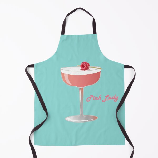 Item preview, Hand drawn vector illustration of Pink Lady alcohol cocktail designed and sold by Familyshmot.
