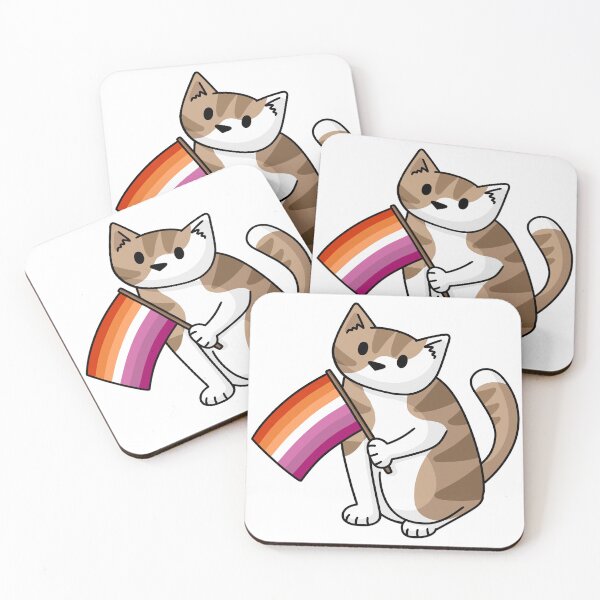 Item preview, Lesbian Cat designed and sold by doodlecats.
