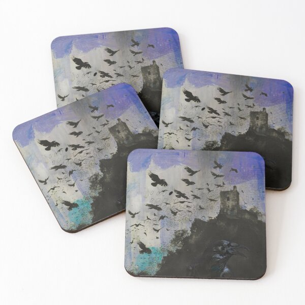 Item preview, Gothic Ravens and Castle designed and sold by DeDesign Collective.