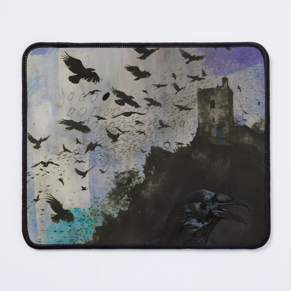 Item preview, Gothic Ravens and Castle designed and sold by DeDesign Collective.