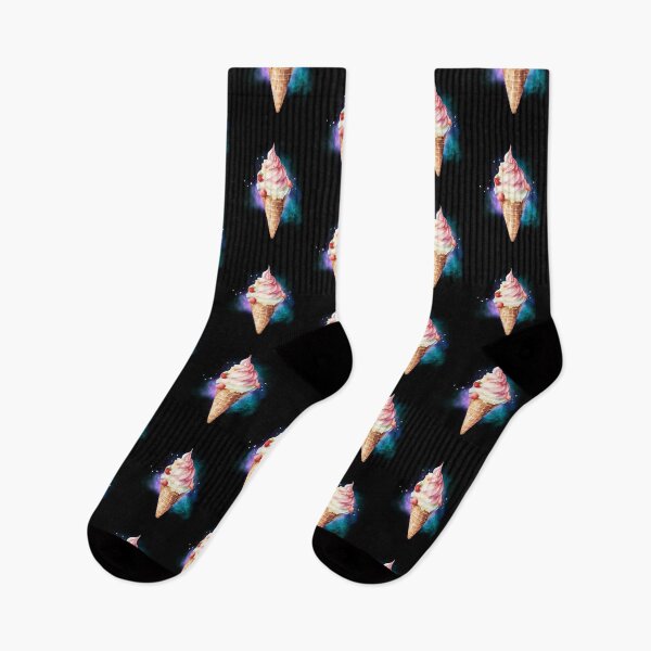 Item preview, Ice cream is a galaxy space it's cold and good taste, afterward you're floating in beautiful space forgot what's reality_v.3 designed and sold by Plullaby.