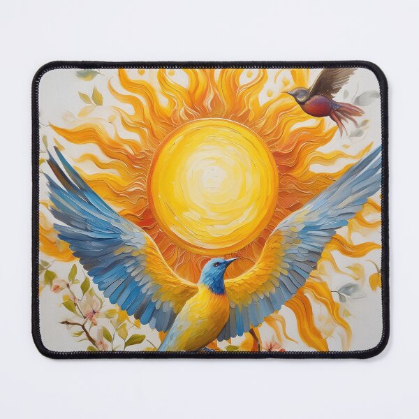 Item preview, An artistic drawing of a sunrise on a beautiful morning designed and sold by mutarid.