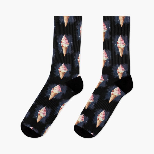 Item preview, Ice cream is a galaxy space it's cold and good taste, afterward you're floating in beautiful space forgot what's reality_v.4 designed and sold by Plullaby.